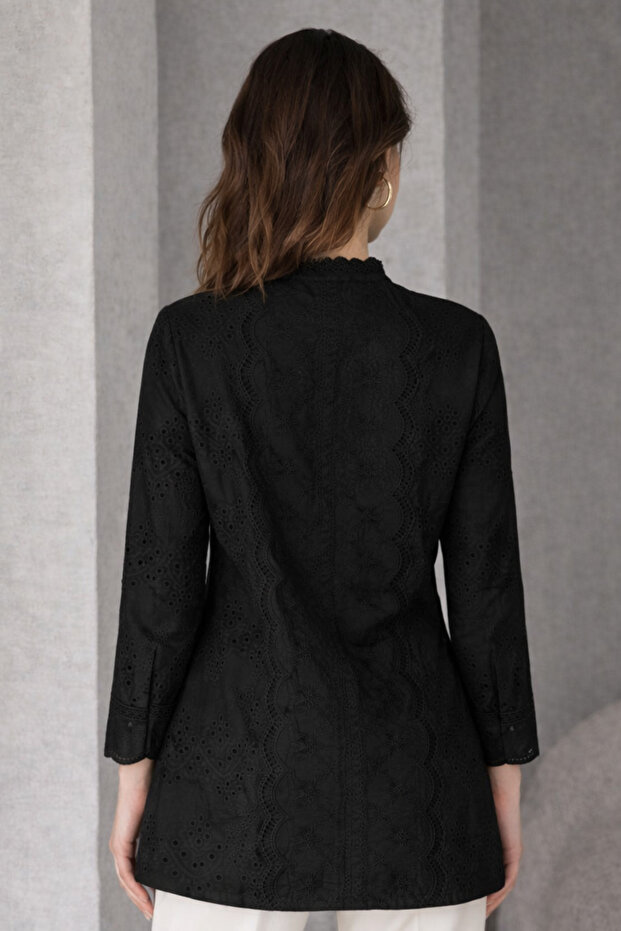 Fisto Gömlek A2001 Siyah - 3