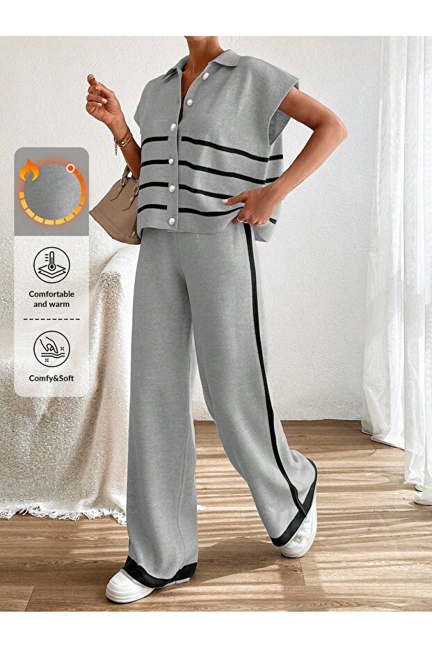 Vest Knit Set - 1