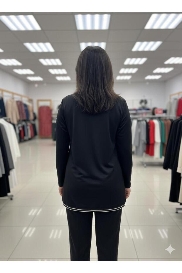 V Yaka Şık Bluz - 3