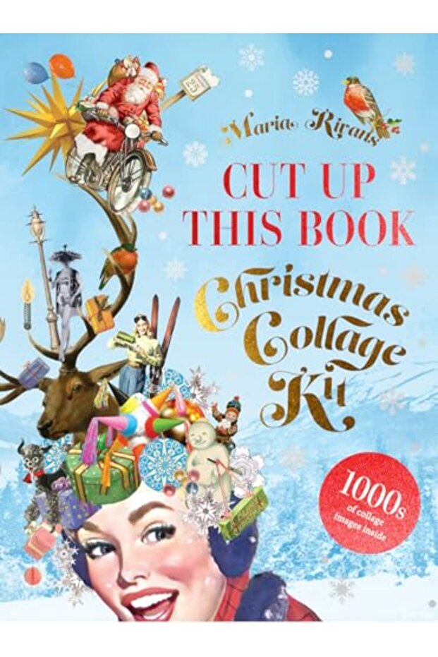 Christmas Collage Kit: Cut Up This Book