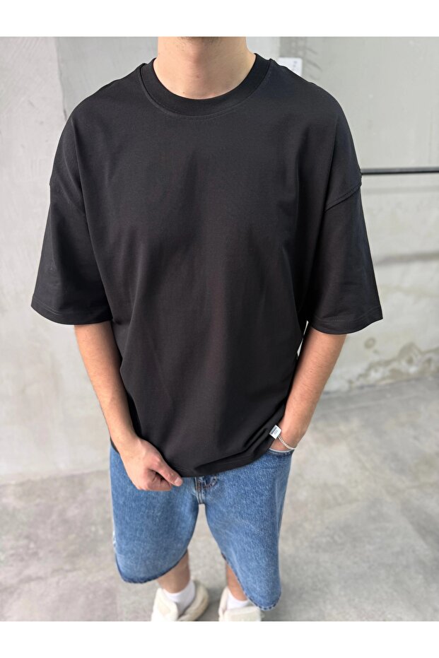 Men's Basic Crew Neck Oversize T-Shirt
