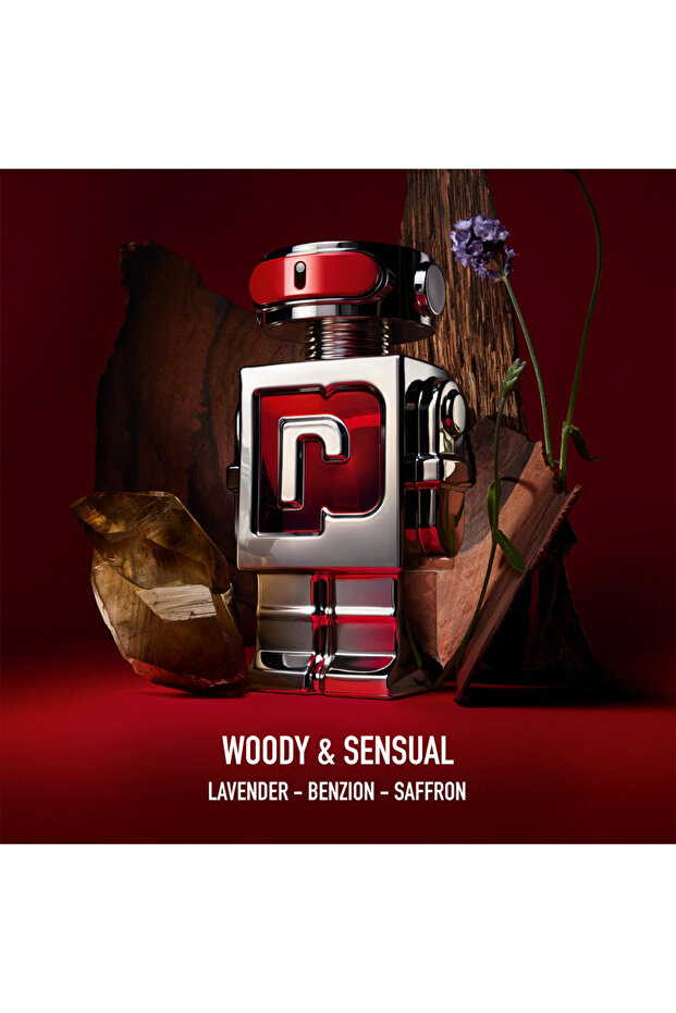 Rabanne, Phantom in Red - Elixir Perfume, Refillable, Men, 50 ml - 3