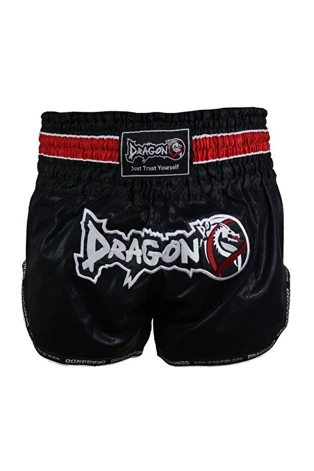 Mt3077 Muaythai Shorts - Kick Boxing Shorts Black