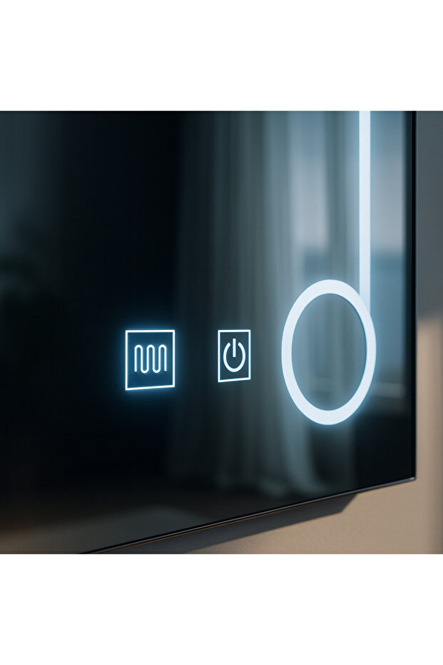 Rectangular LED Mirror, 60x80cm, Linea Touch - 2