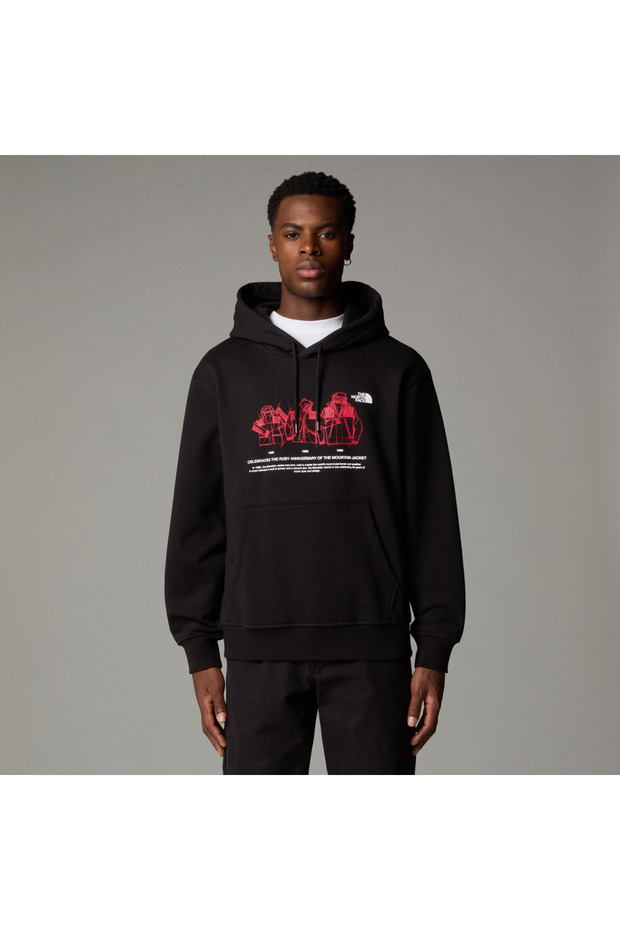 Mnt Jacket Anniversary Relaxed Hoodie Men's Sweatshirt