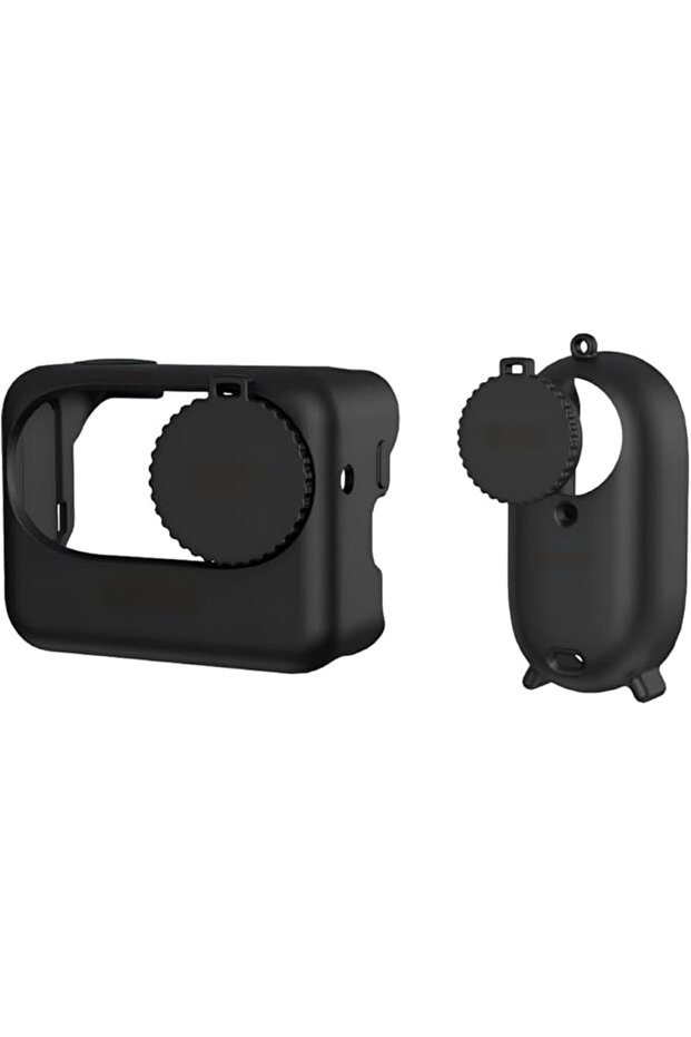 Silicone Protective Cover with Lens Cap for Insta360 Go 3S, Full-Body Shockproof Case Housing for In
