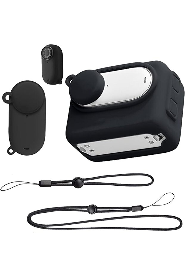 Rubber Sleeve Protection Accessories for Go3 Action Camera, Silicone Cover for Scratch Fingerprint D