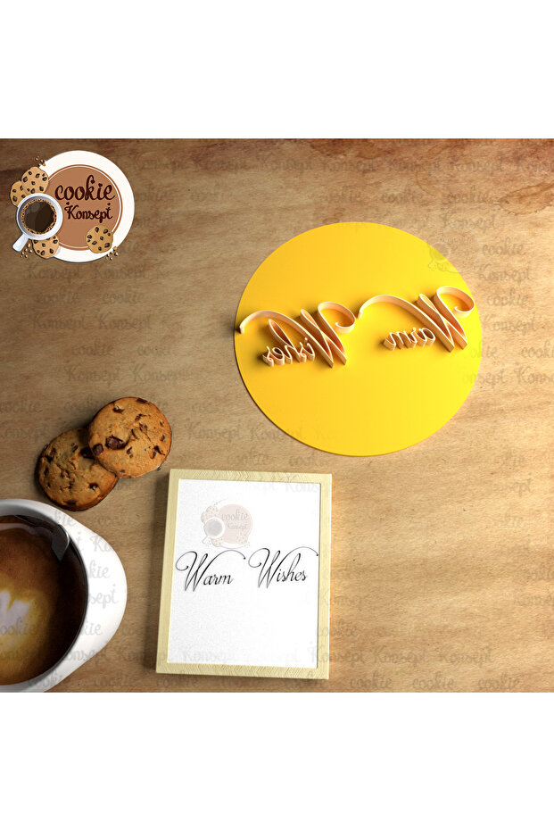 Warm Wishes # 2 | Cookie, Dough, and Clay Compatible Stamp/Seal