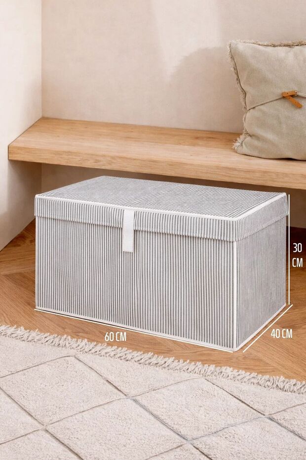 1 Multi-Purpose Mega Size Gray Storage Box under the Bed