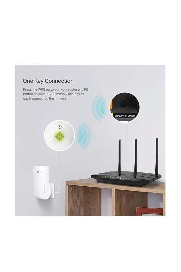 موسع نطاق تي بي لينك RE200 AC750 - 5