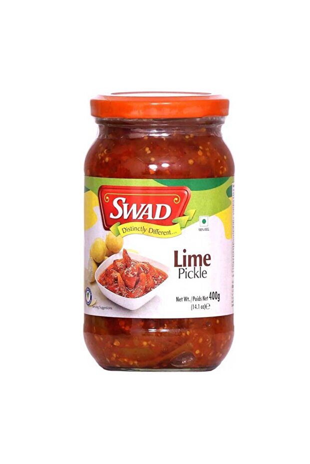 Mango & Lime Pickle Mixed Tangy Hot Mustard Oil Condiment (400g)