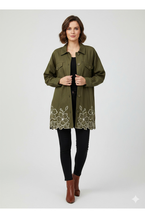 Embroidered Jacket 73019 - 1