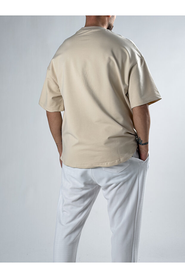 تي شيرت رجالي بيج أساسي كبير الحجم COC2913 - 4
