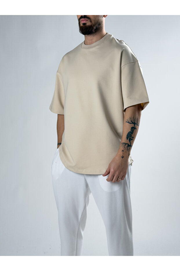 تي شيرت رجالي بيج أساسي كبير الحجم COC2913 - 3
