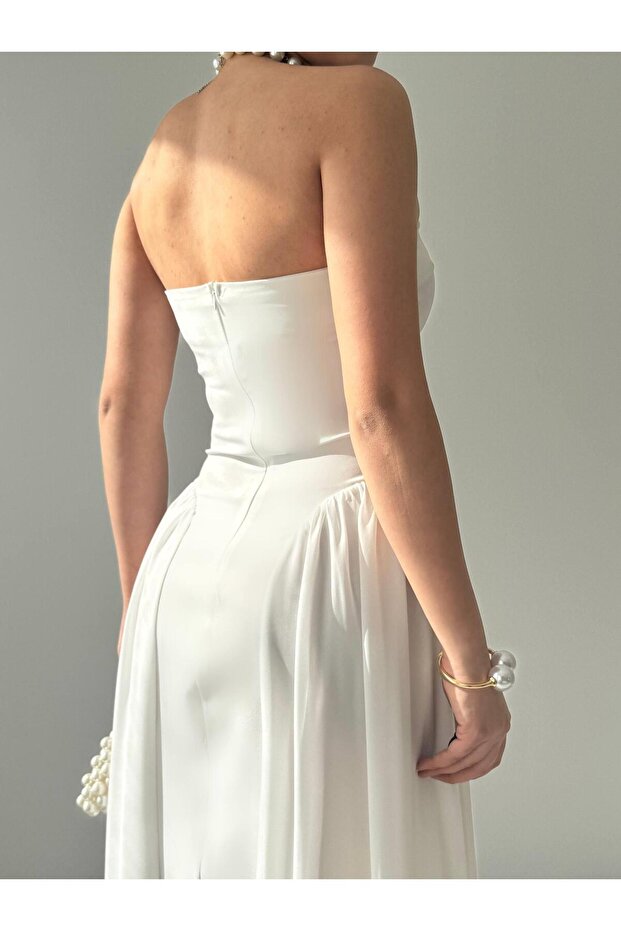 Reny Straplez Elbise - 3