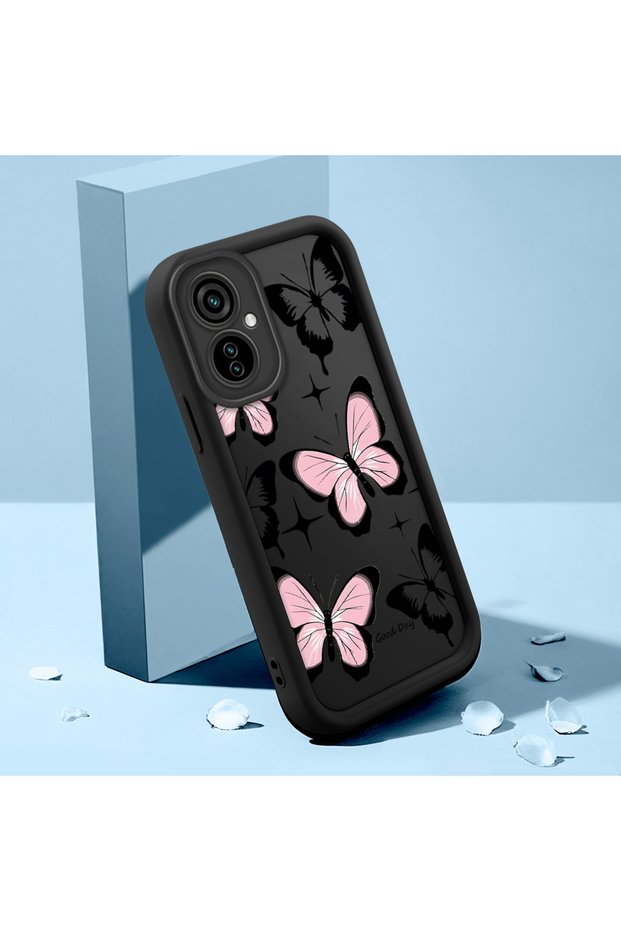 Tecno Camon 19 Neo Compatible Case Thin Soft Silicone Phone Cover Colorful Butterfly