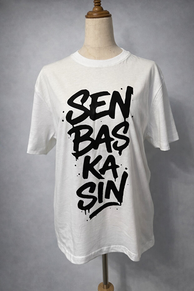 FABRICWORKS Concert Tshirt Sen Başkasın %100 cotton