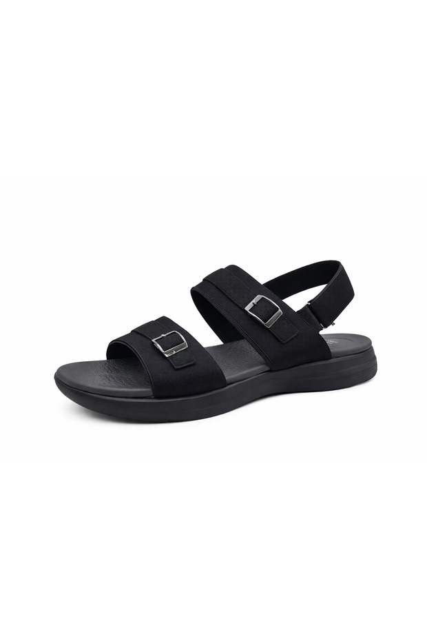 Men's Casual Flat Arabic Sandal Black