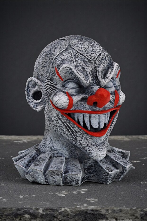 Evil Clown Büst Figür - 1
