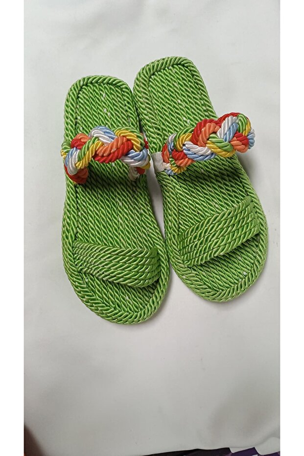 النعال مضفر - 3