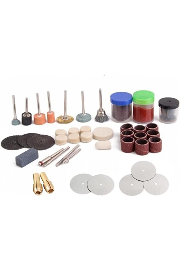 112 Piece Engraving Dremel Grinding Sanding Scrub Hobby Bit Set