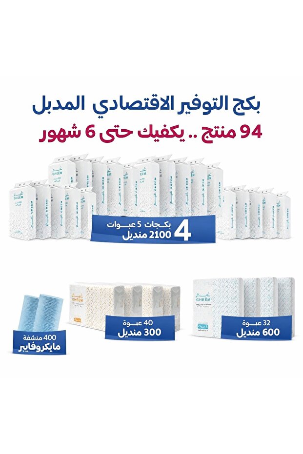 البكج الاقتصادي المدبل من غيم