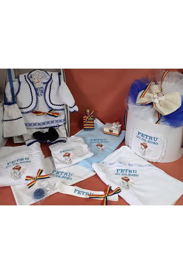 Fully personalized baptismal kit - 1