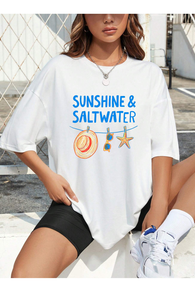 Popular Images Mix Printed Short Sleeve Crew Neck Women's Combed Cotton Tshirt