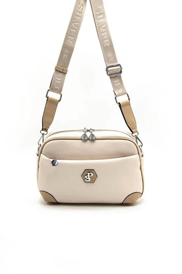 Beige - Ten Petek Women's Crossbody Bag Sp1094