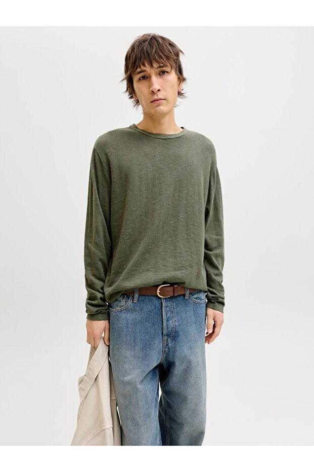 Strickpullover Einfarbig Strickpullover - 8