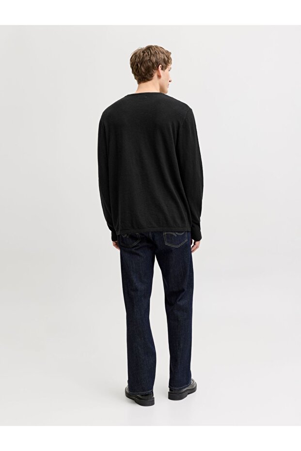 Strickpullover Einfarbig Strickpullover - 3