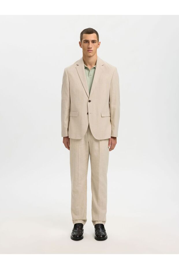 Einreihiger Blazer Regular Fit - 4