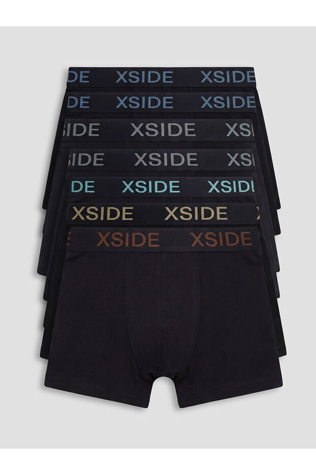 Nevavm Standard Fit Cotton Flexible Men's Boxer Briefs 7-Pack
