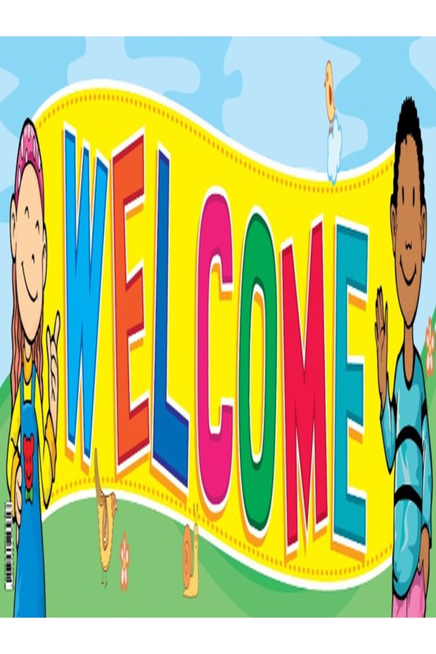Welcome! – Banner in English