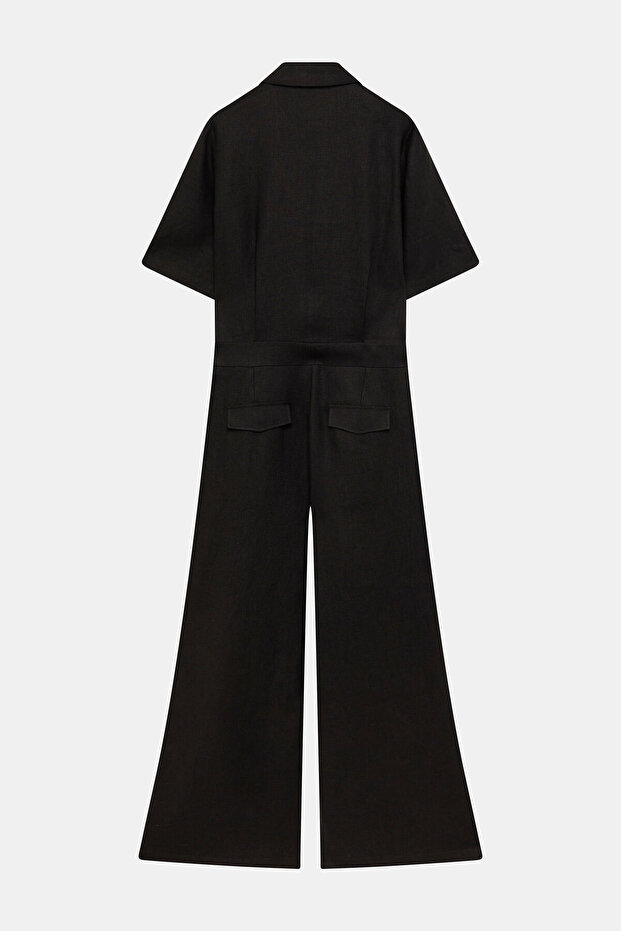 SİYAH KETEN TULUM - 2