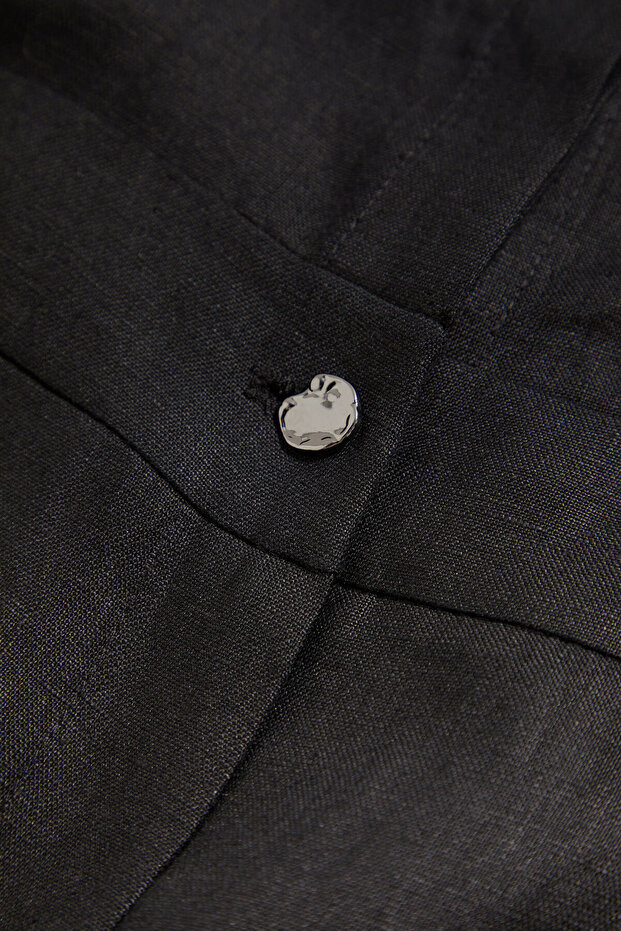 SİYAH KETEN TULUM - 4