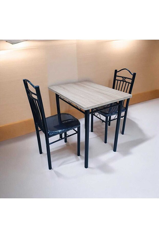 طاولة طعام 2 كرسي أنيقة - 1