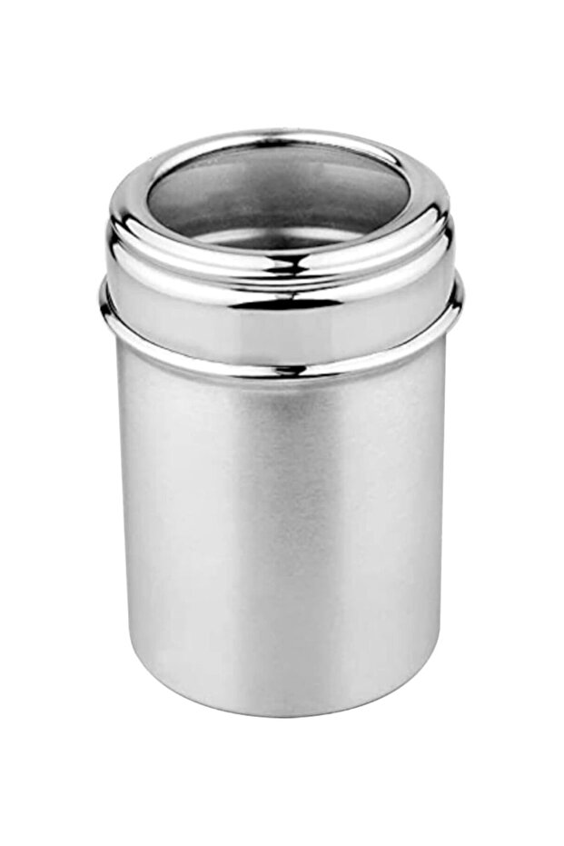 1.8L Stainless Steel Storage Canister Airtight Jar See Through Lid Silver