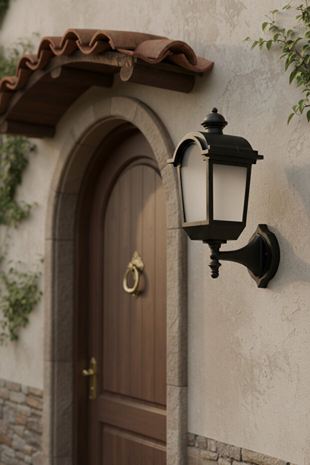 Phaeton Lantern Sconce Rustic Garden Sconce - 1