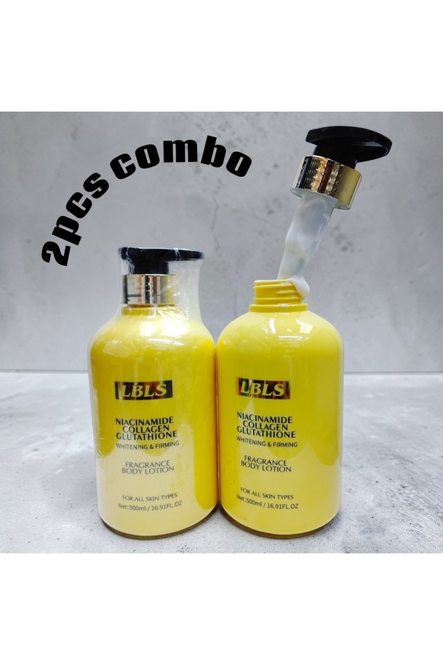 Niacinamide Collagen & Glutathione Body Lotion, Combo of 2pc – Brightening & Firming (2 x 500ml)
