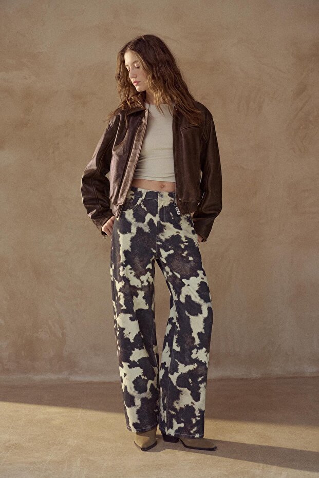 %100 deri bomber ceket - 3