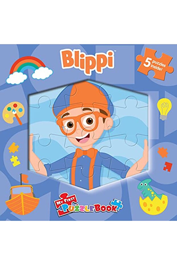 MOONBUG BLIPPI MY FIRST PUZZLE BOOK