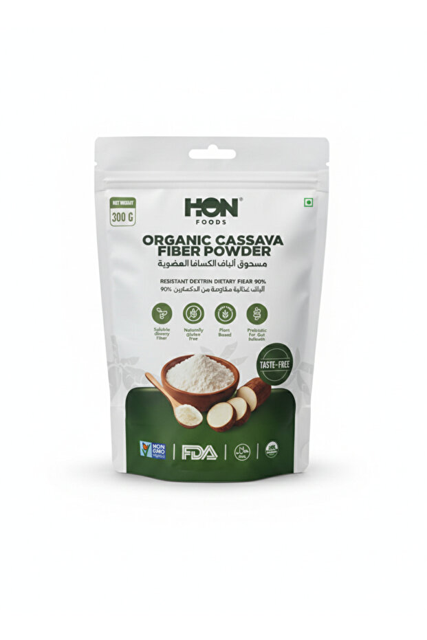 Hons Food - Organic Cassava Fiber Powder 300 g