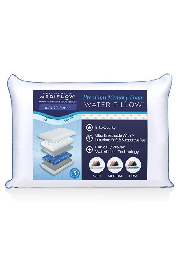 Water Pillow - Elite Memory Foam