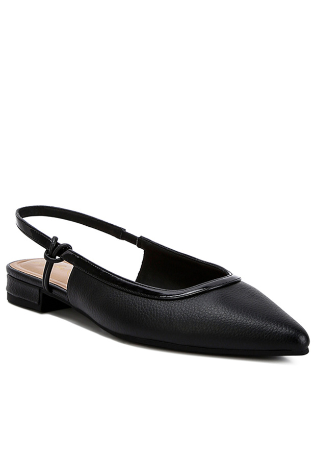 Women's Slingback Ballerinas in Black