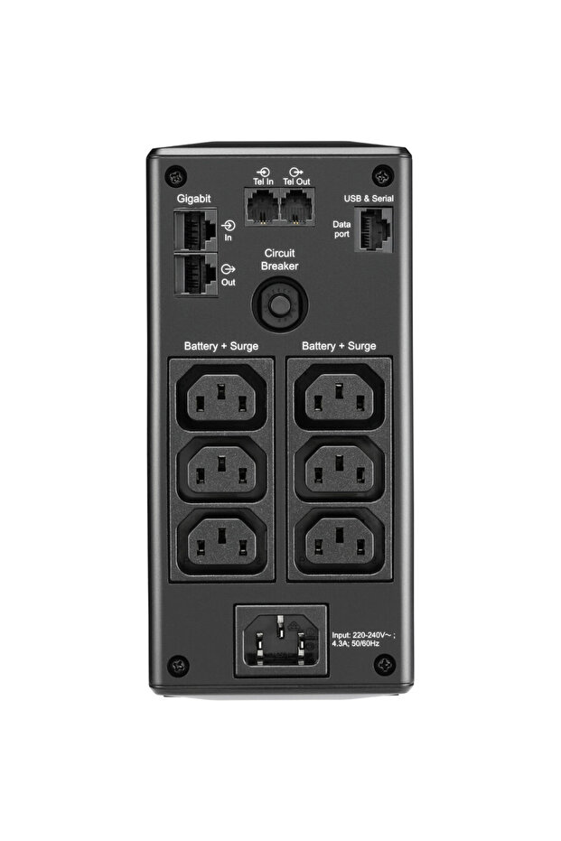 Back UPS Pro BR 650VA, 6 Outlets, AVR, LCD Interface - 4