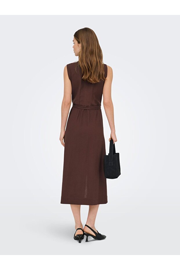 Rochie lungă de in ONLGOA - 4