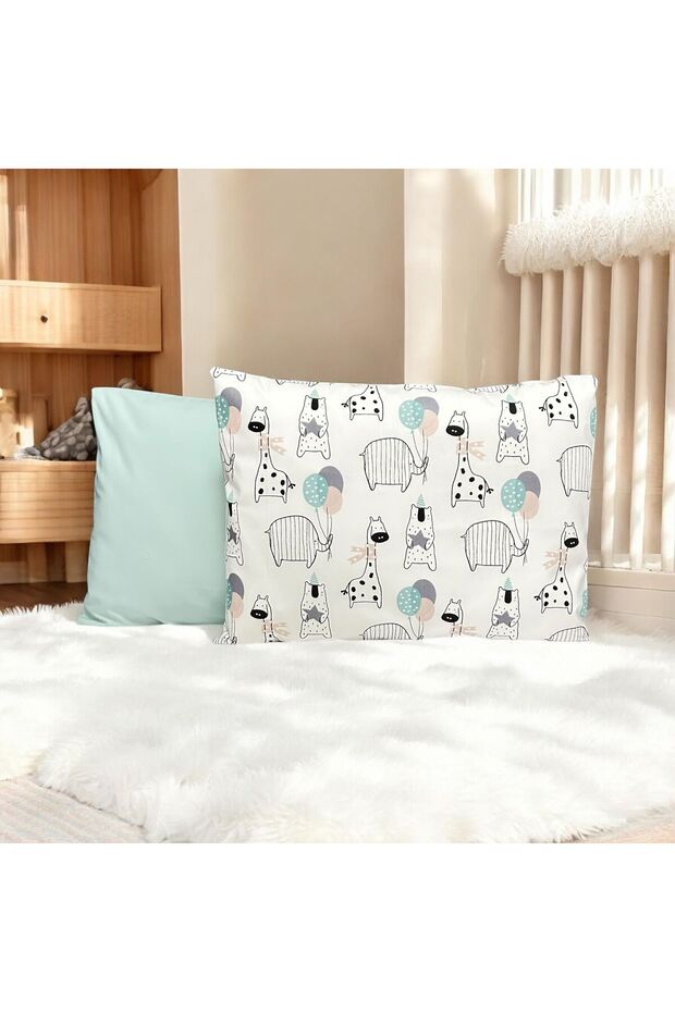 100% Cotton 2-Piece Pillow Case Baby & Kids 35X45 cm