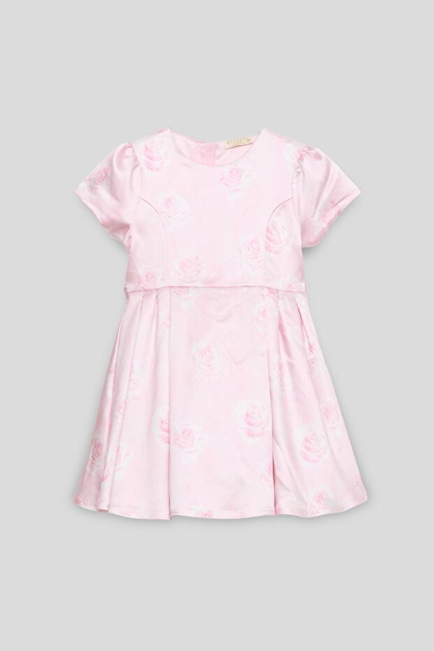 فستان BG Store للبنات، بنقشة