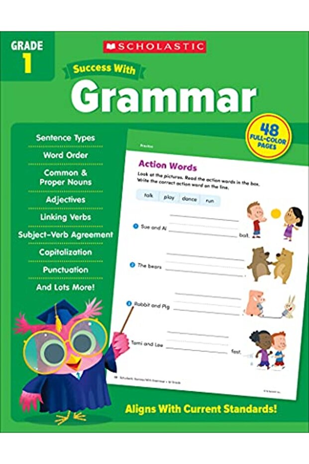 Scholastic Success with Grammar Grade 1